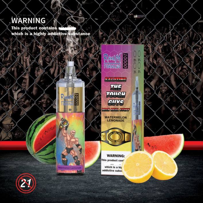 RandM Vape Kaufen | RandM Tornado 00P2112 10000 Airflow Control Vape-Gerät 1St Wassermelonenlimonade